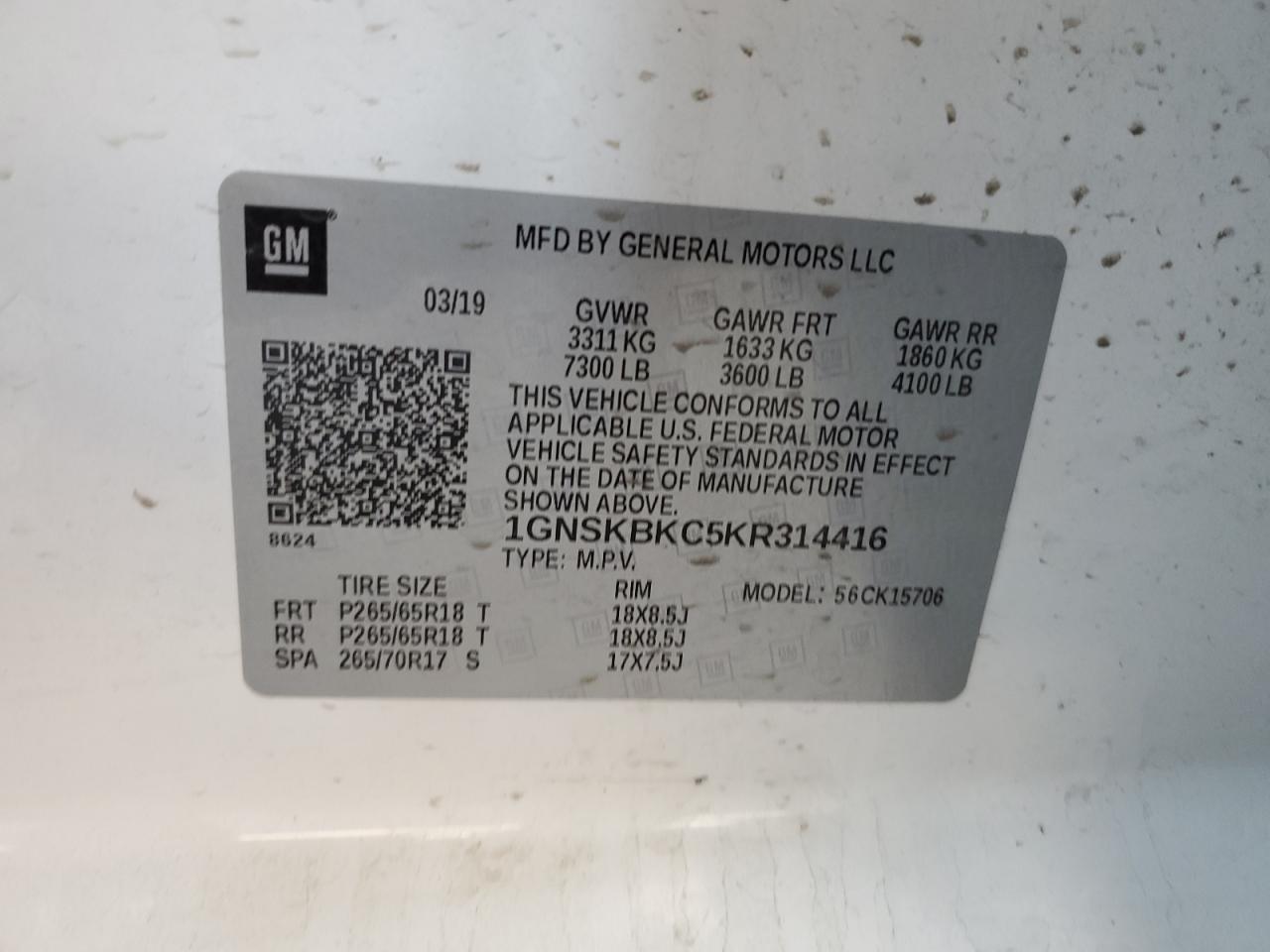 Chevrolet Tahoe K1500 Lt Image 8