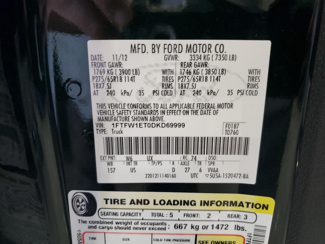 Ford F-150 Supercrew Image 8