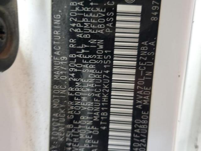 Toyota Camry L Image 7