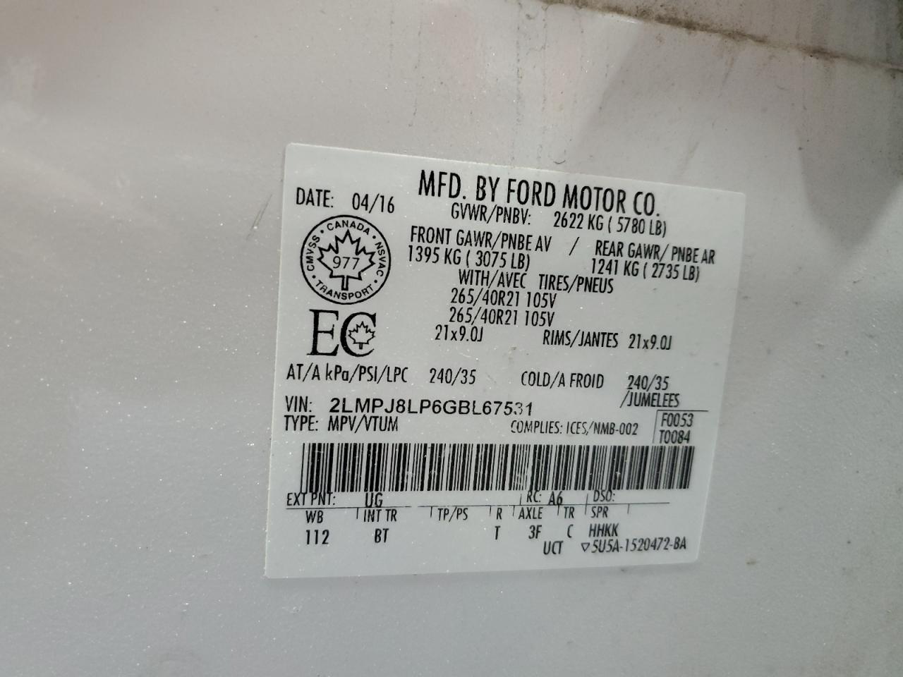 Lincoln MKX Reserve Image 10