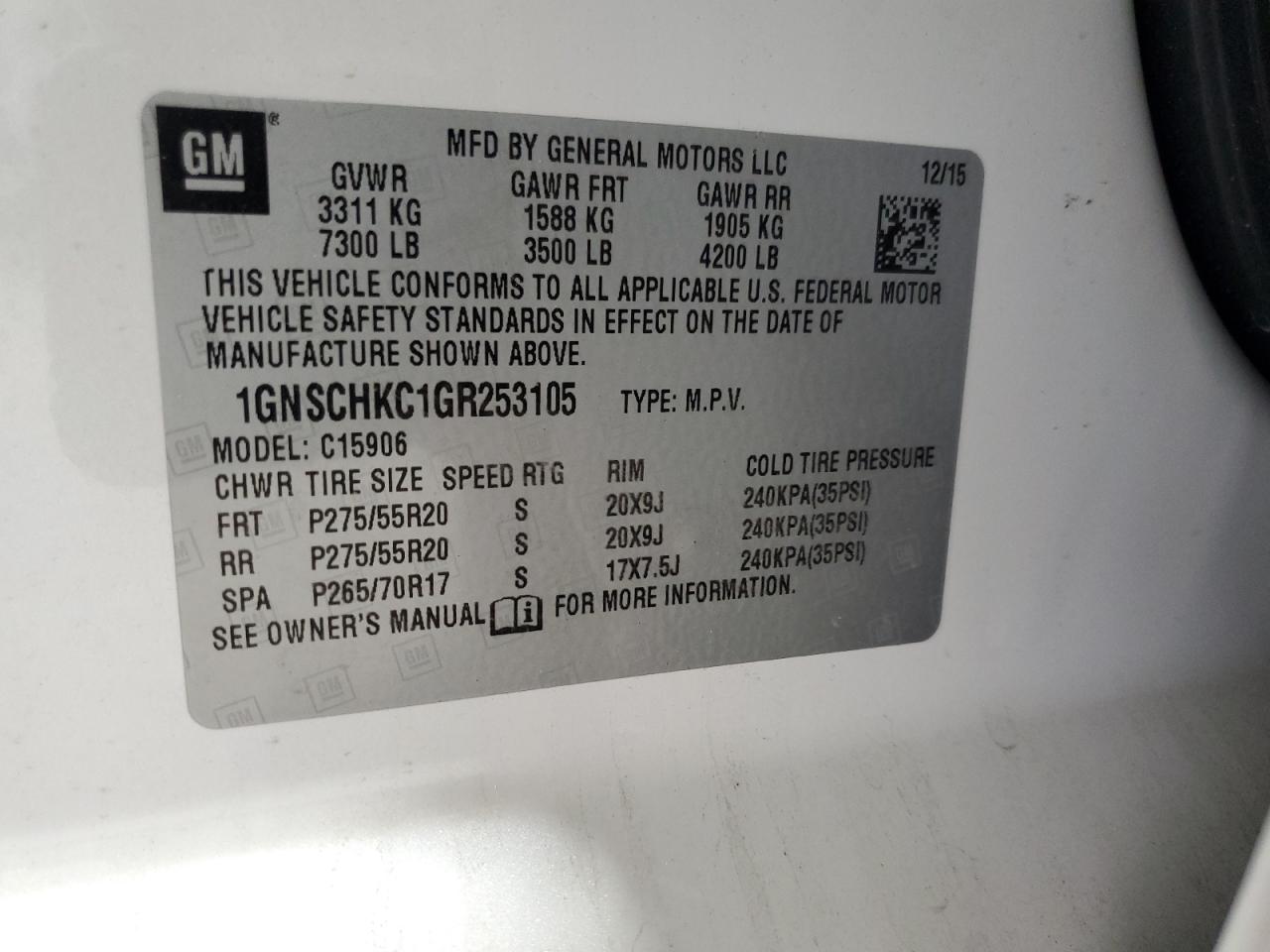 Chevrolet Suburban C1500 Lt Image 11