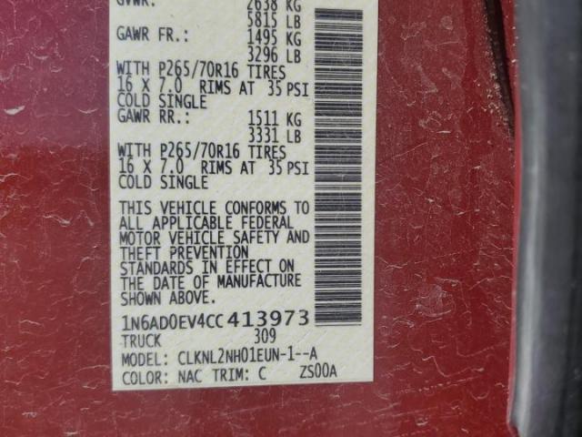 Nissan Frontier S Image 10