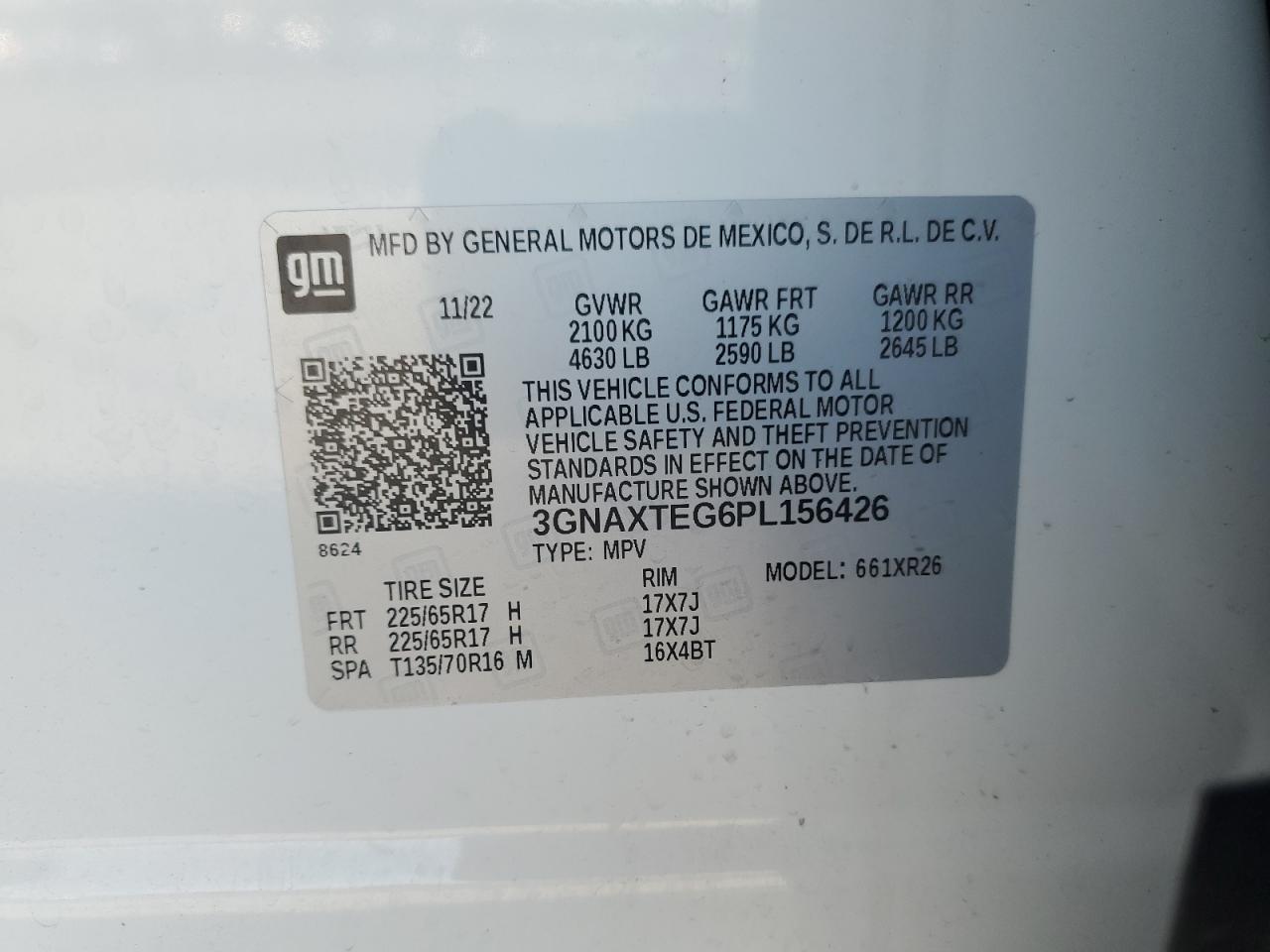 Chevrolet Equinox Lt Image 7