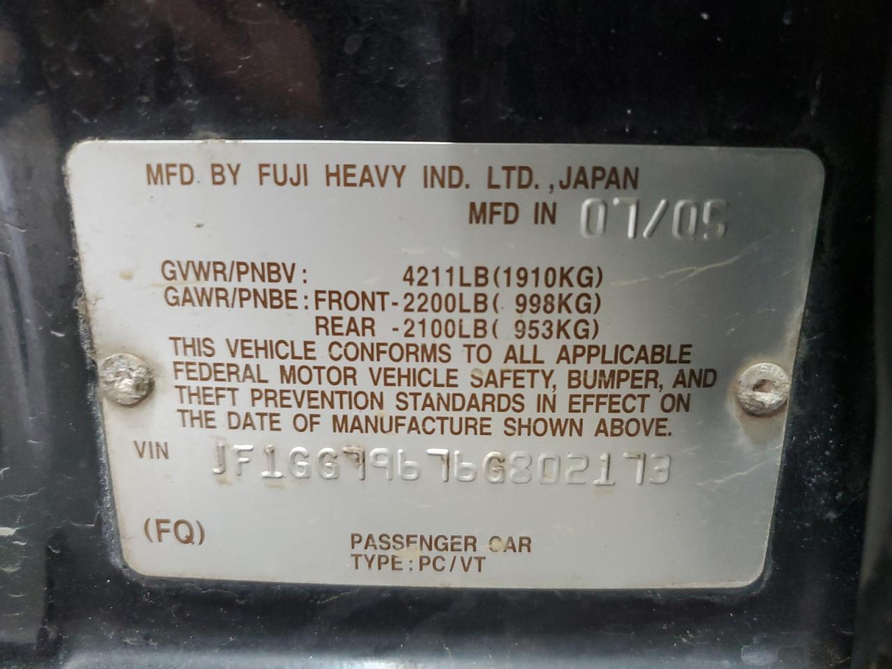 Subaru WRX Wrx Sport Image 10