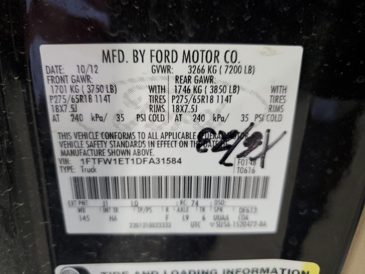 Ford F-150 Supercrew Image 8