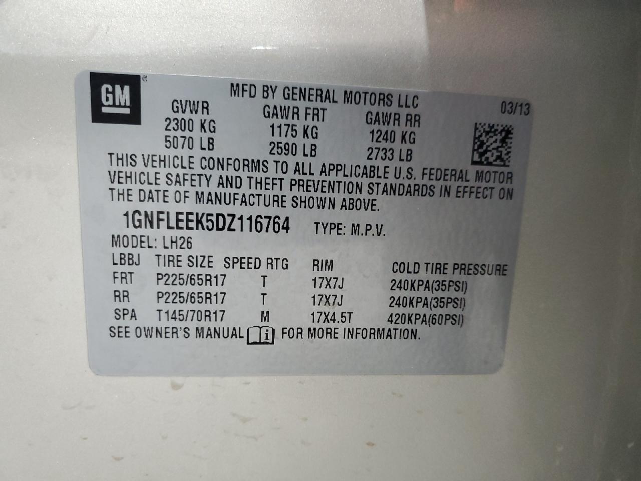 Chevrolet Equinox Lt Image 9