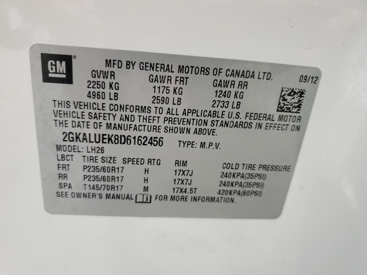 GMC Terrain Slt Image 7