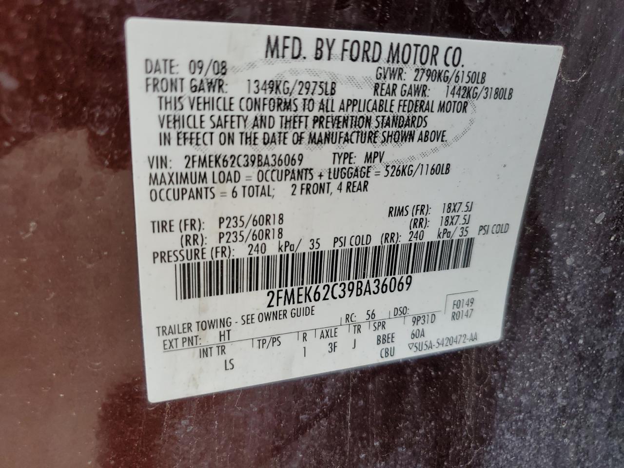 Ford Flex Sel Image 4