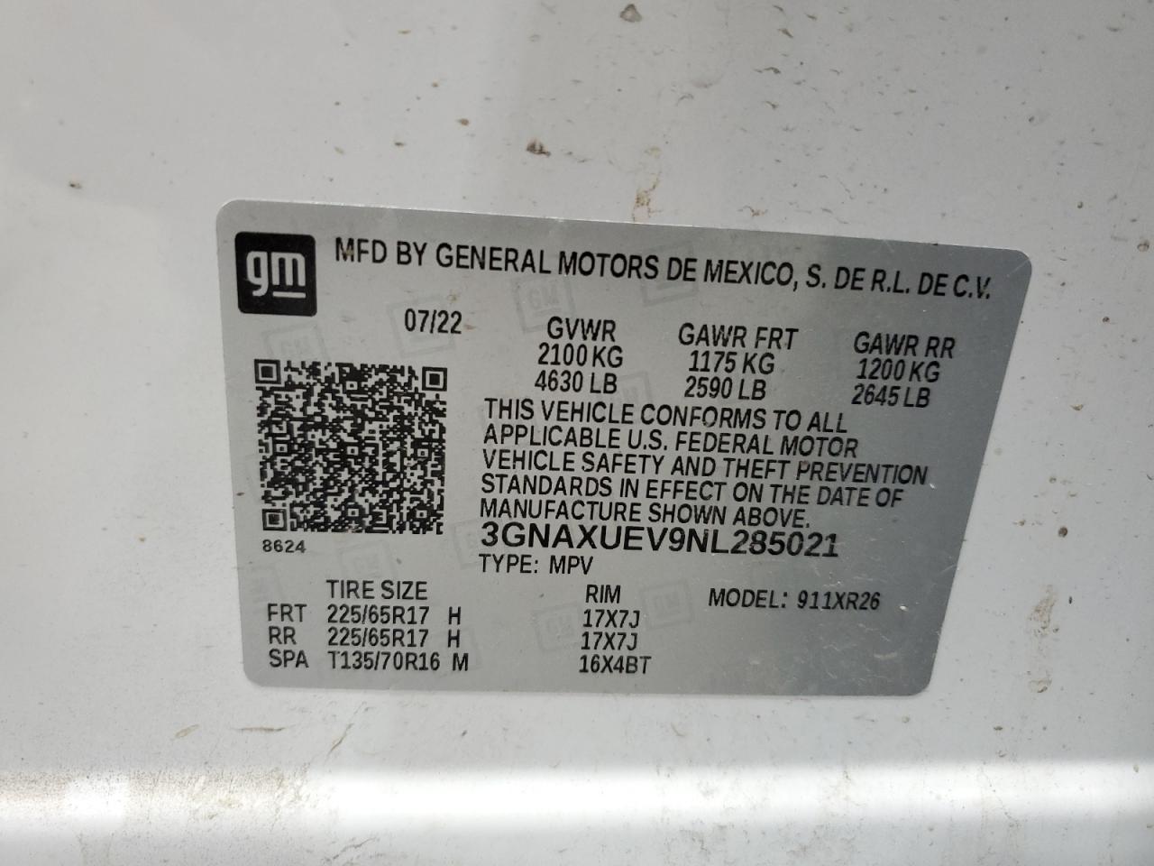 Chevrolet Equinox Lt Image 4