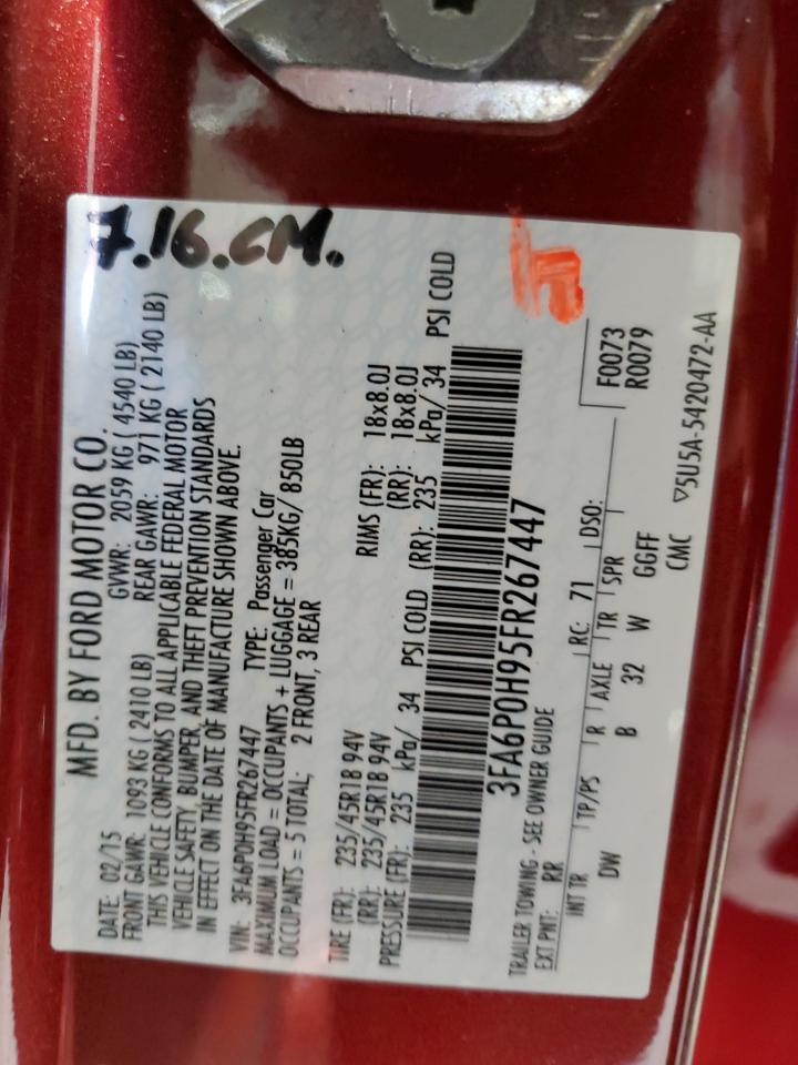 Ford Fusion Se Image 4