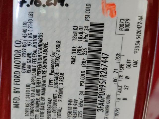 Ford Fusion Se Image 4