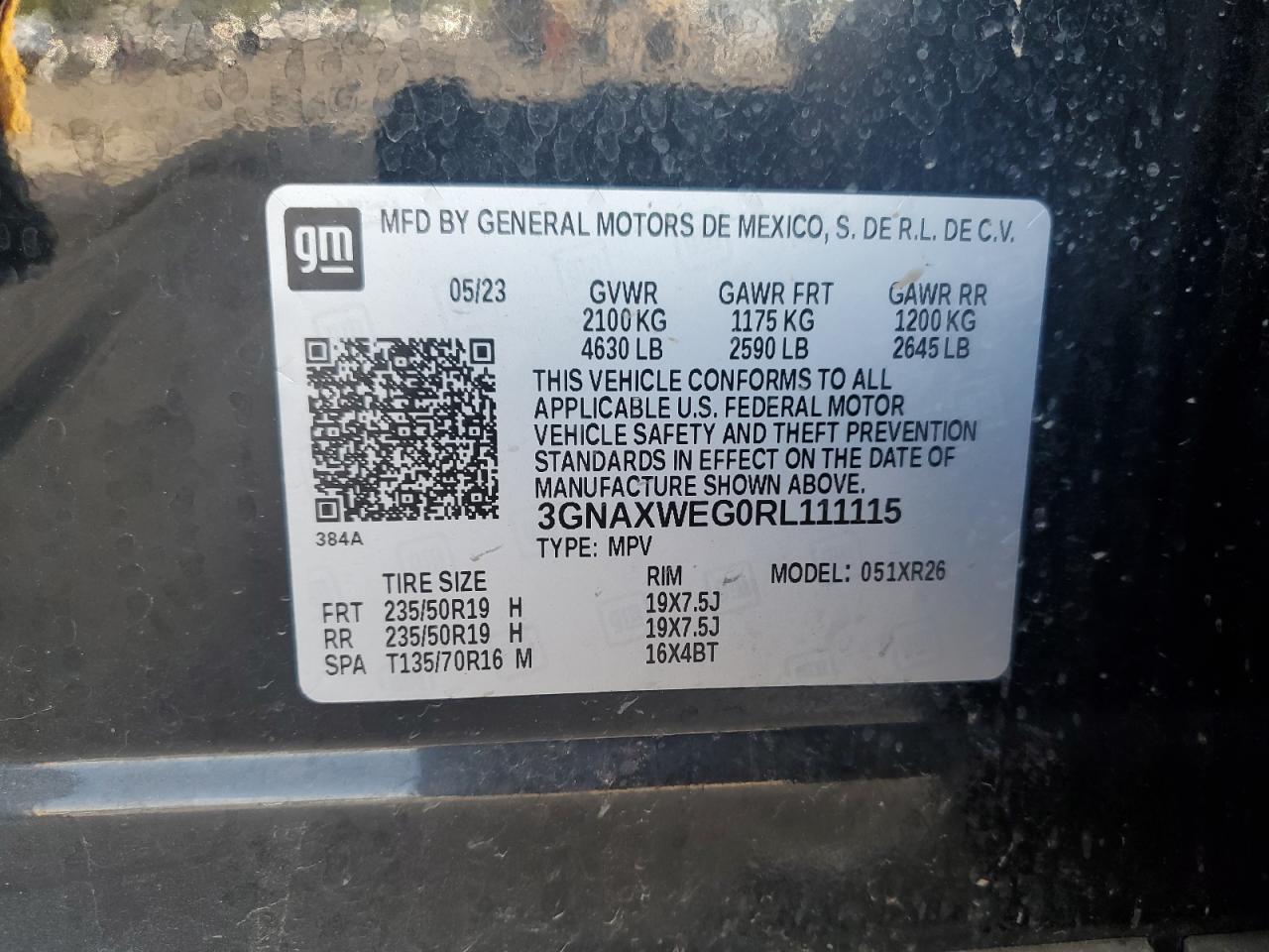 Chevrolet Equinox Rs Image 10