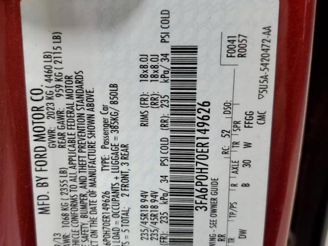 Ford Fusion Se Image 2