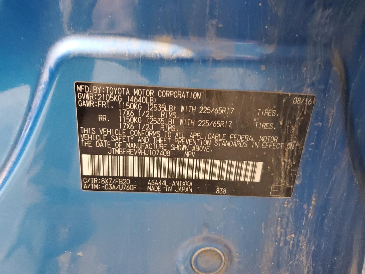 Toyota RAV4 Le Image 11