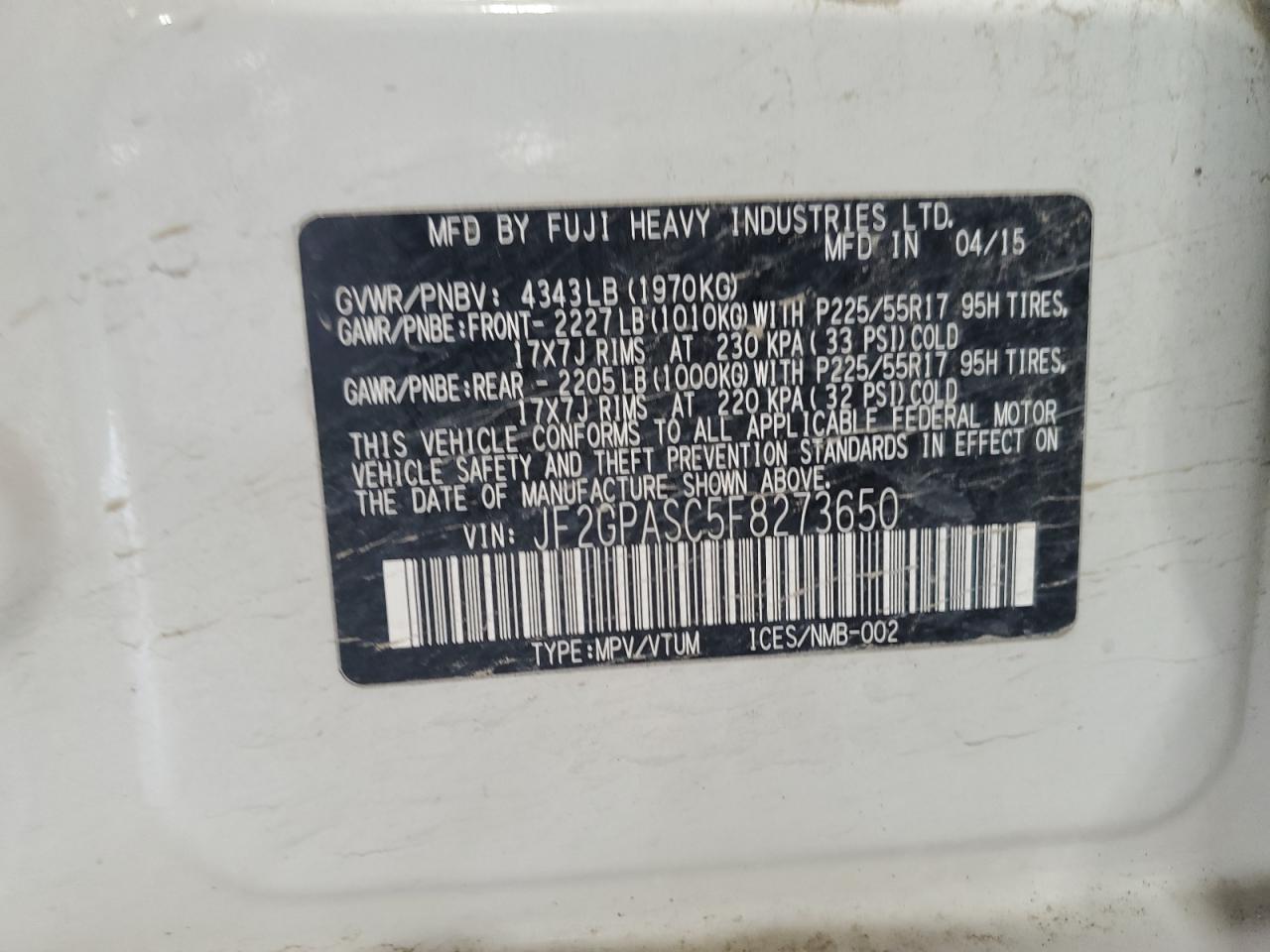 Subaru Xv Sport Limited Image 6