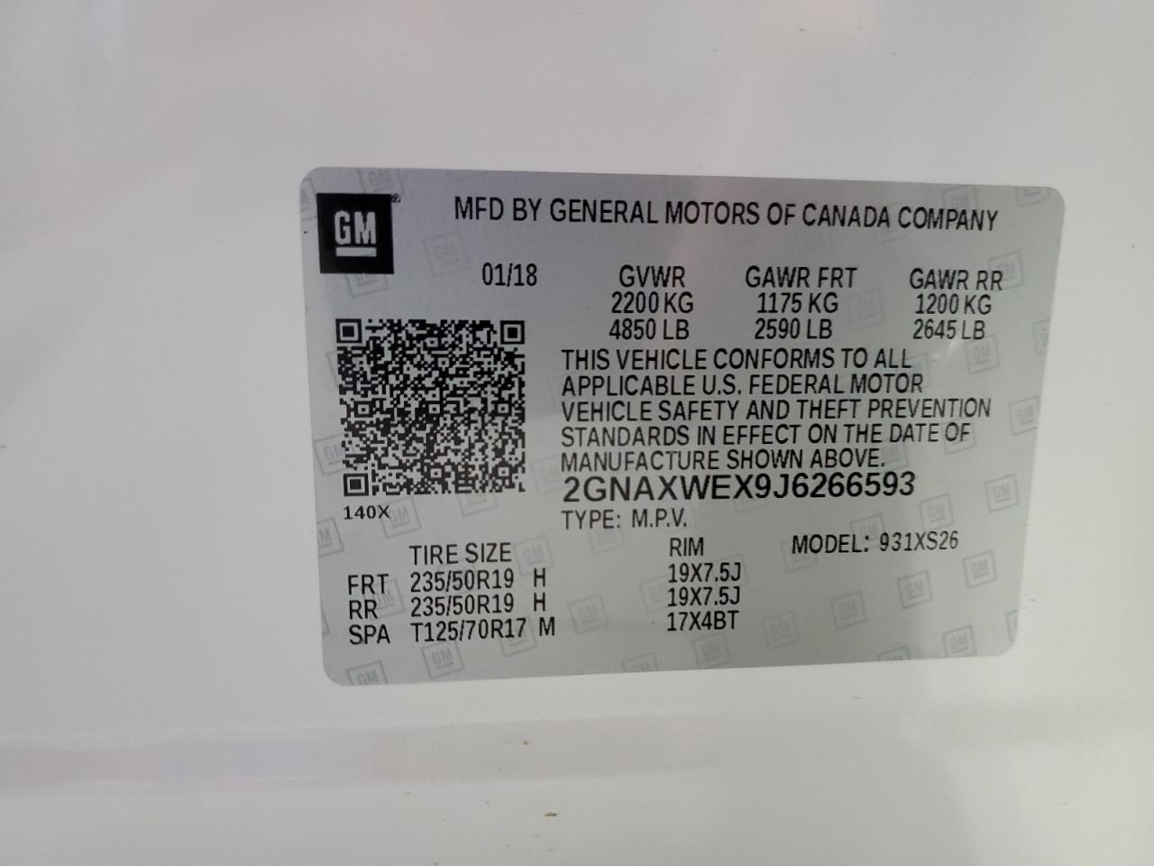 Chevrolet Equinox Premier Image 10