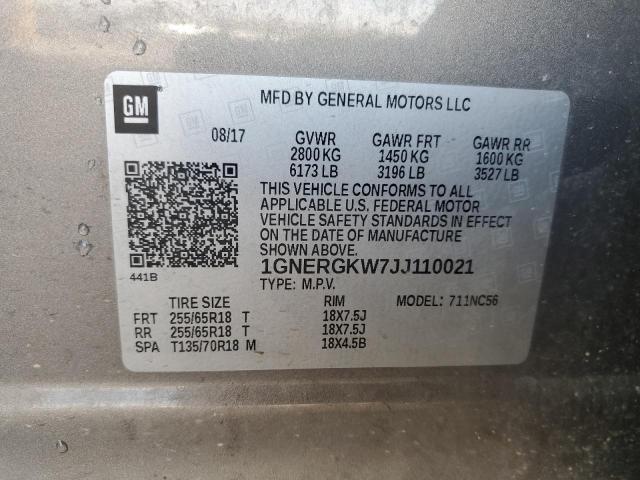 Chevrolet Traverse Lt Image 13