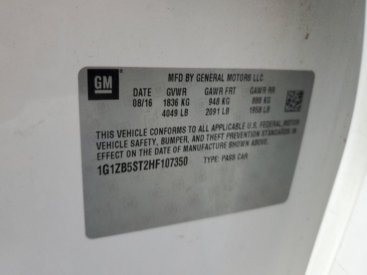 Chevrolet Malibu Ls Image 7