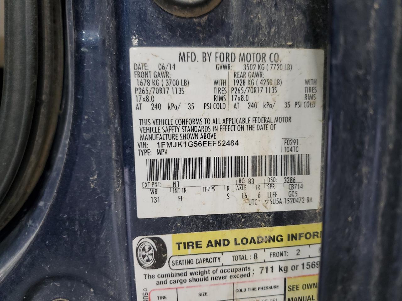 Ford Expedition El Xl Image 13