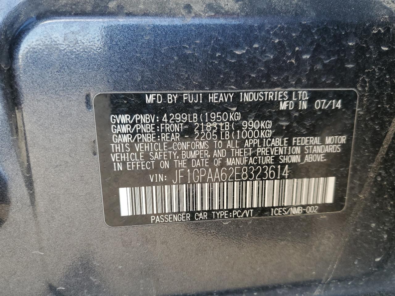 Subaru Impreza Image 2