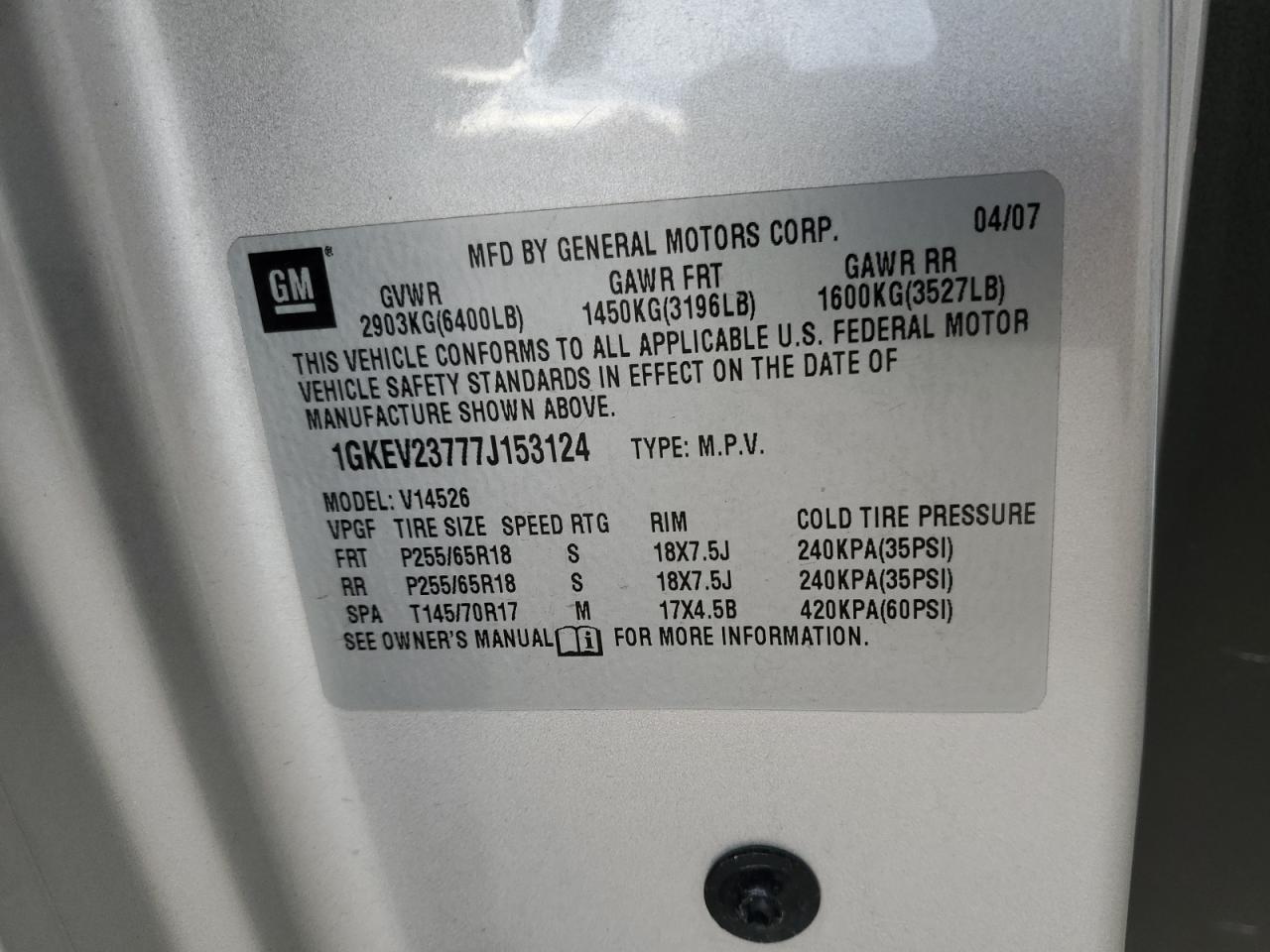 GMC Acadia Slt-1 Image 9