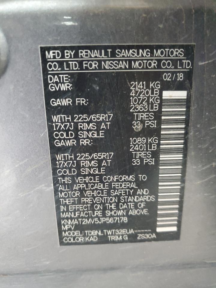 Nissan Rogue S Image 10