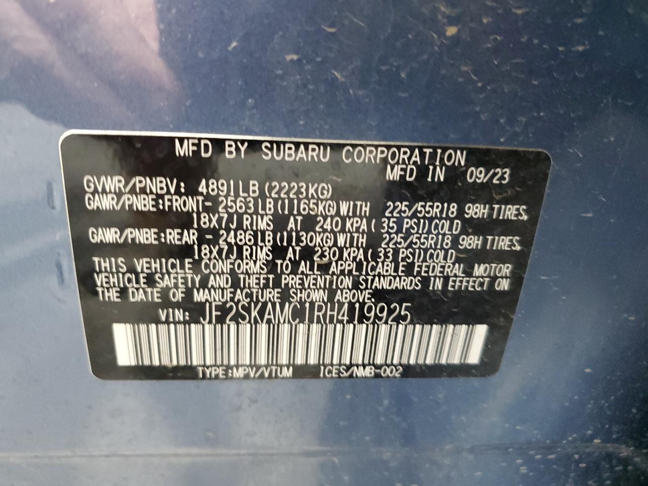 Subaru Forester Touring Image 11