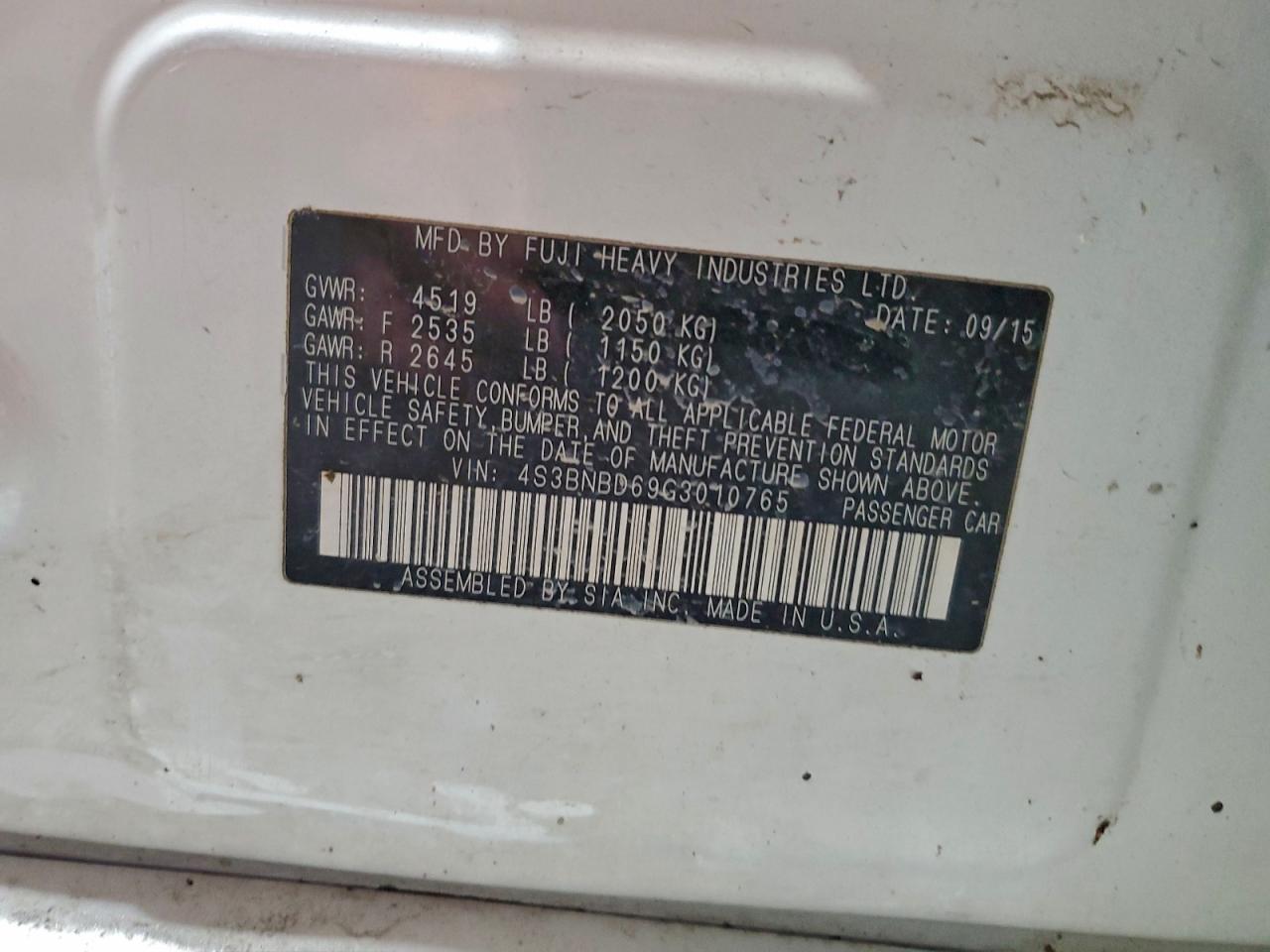 Subaru Legacy 2.5i Premium Image 7