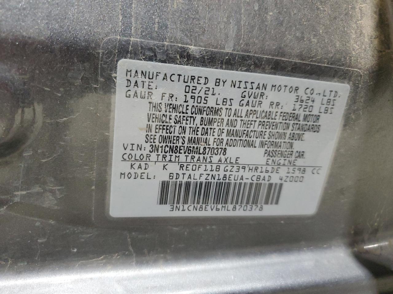 Nissan Versa Sv Image 4