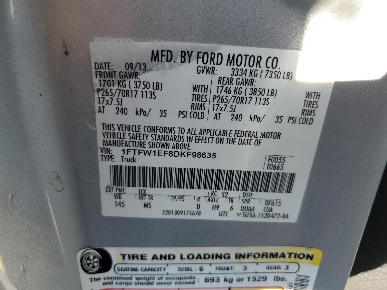 Ford F-150 Supercrew Image 10