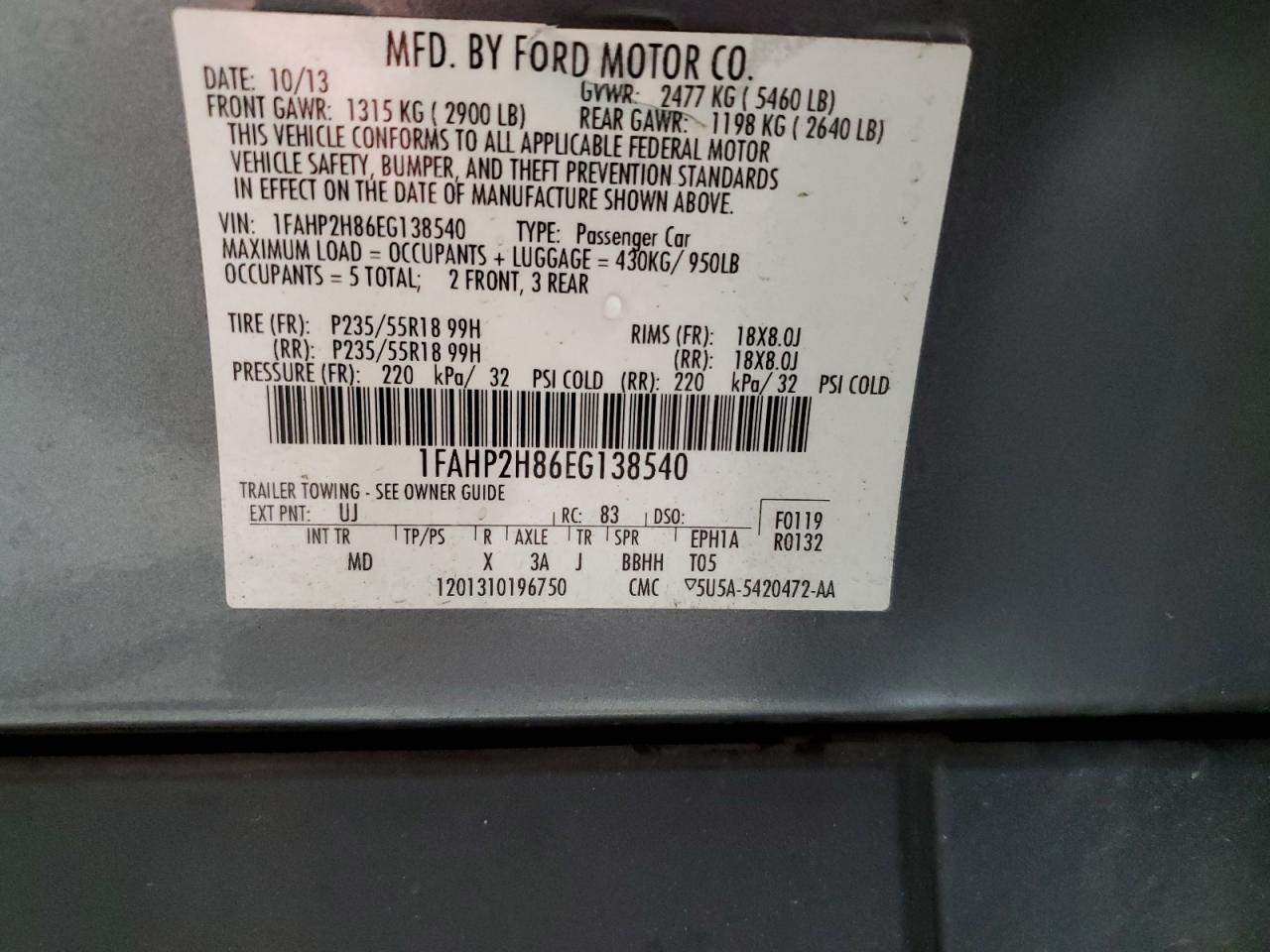 Ford Taurus Sel Image 7