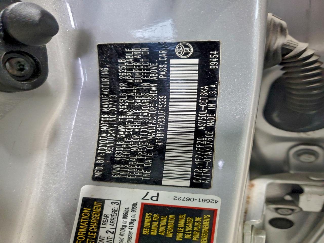 Toyota Camry L Image 6