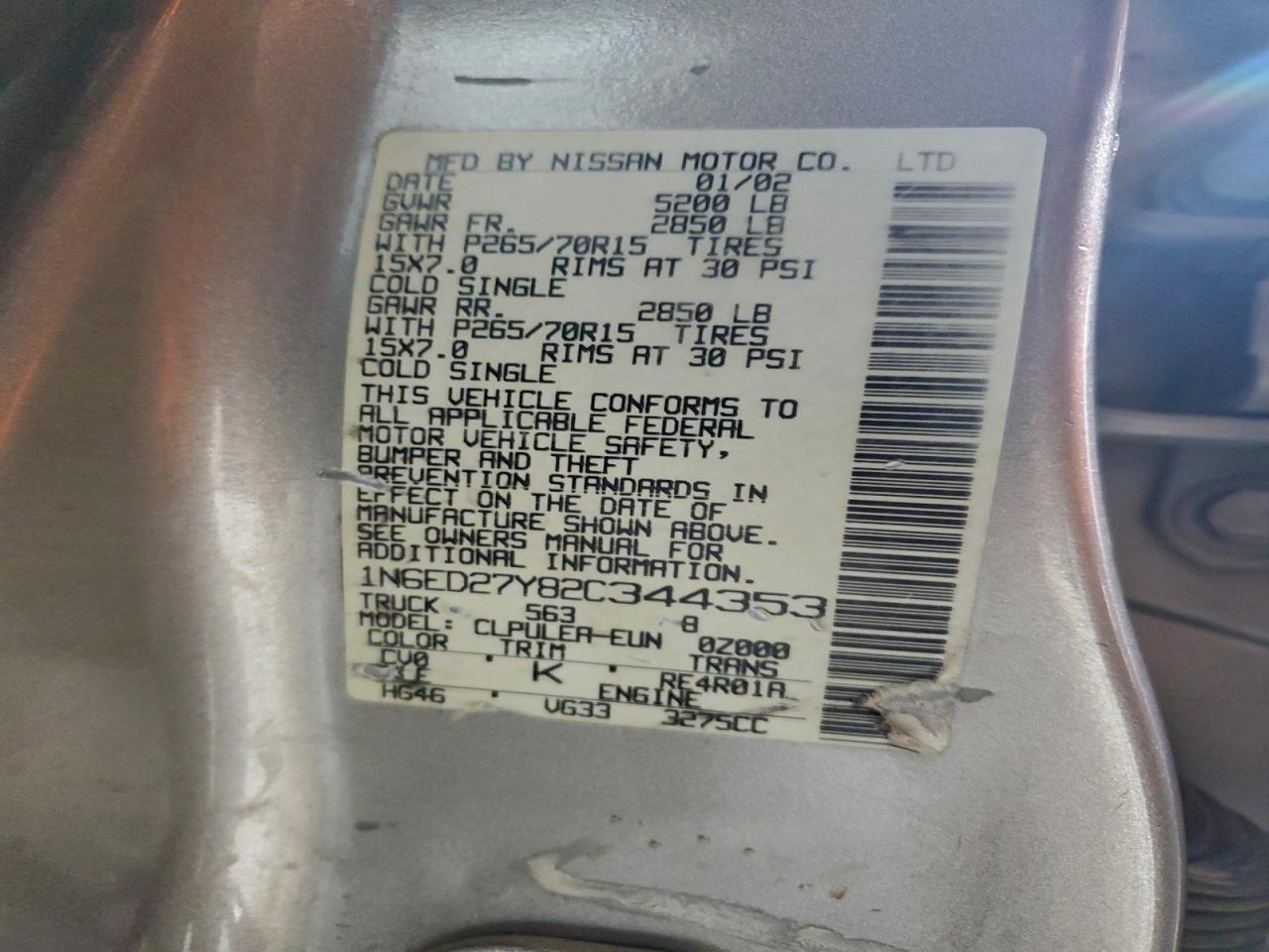 Nissan Frontier Crew Cab Xe Image 11