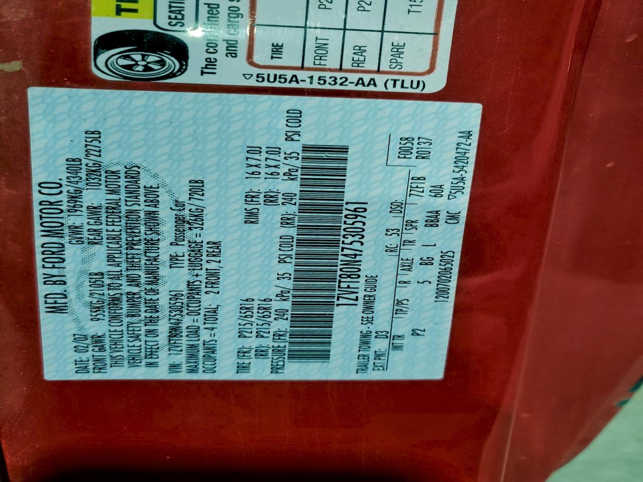 Ford Mustang Image 8