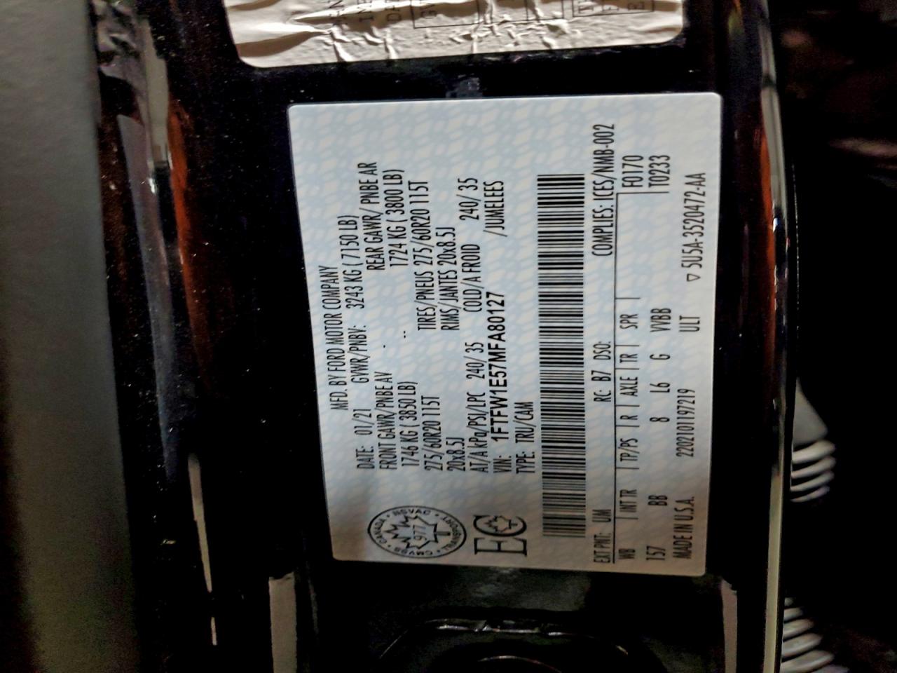 Ford F-150 Supercrew Image 6