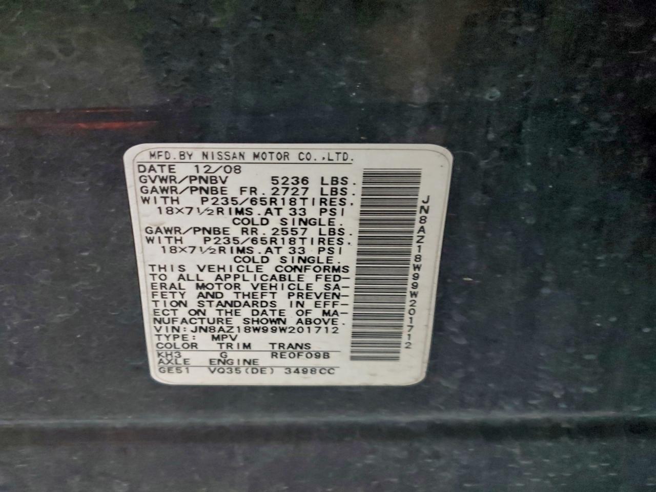 Nissan Murano S Image 13