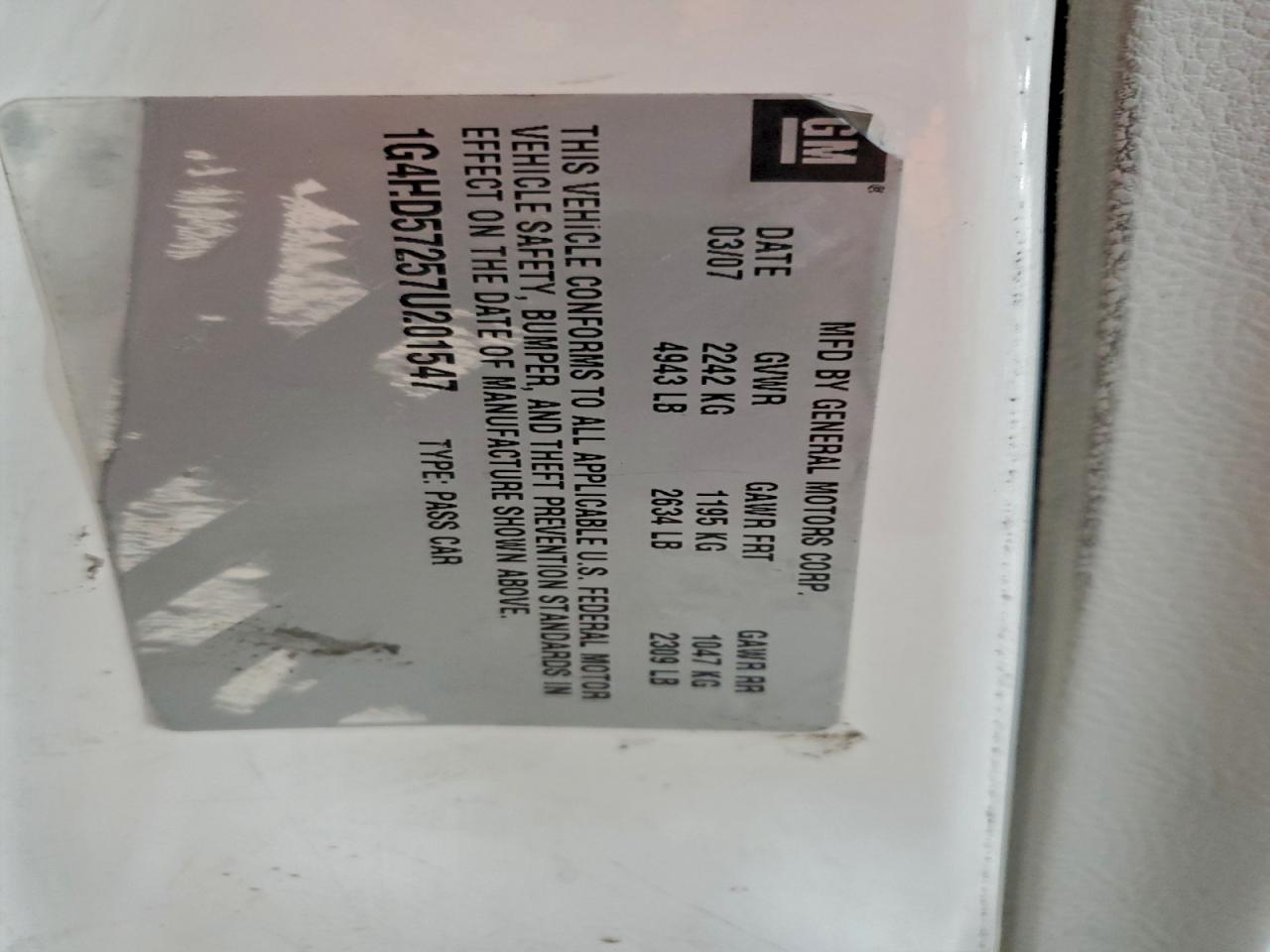 Buick Lucerne Cxl Image 8