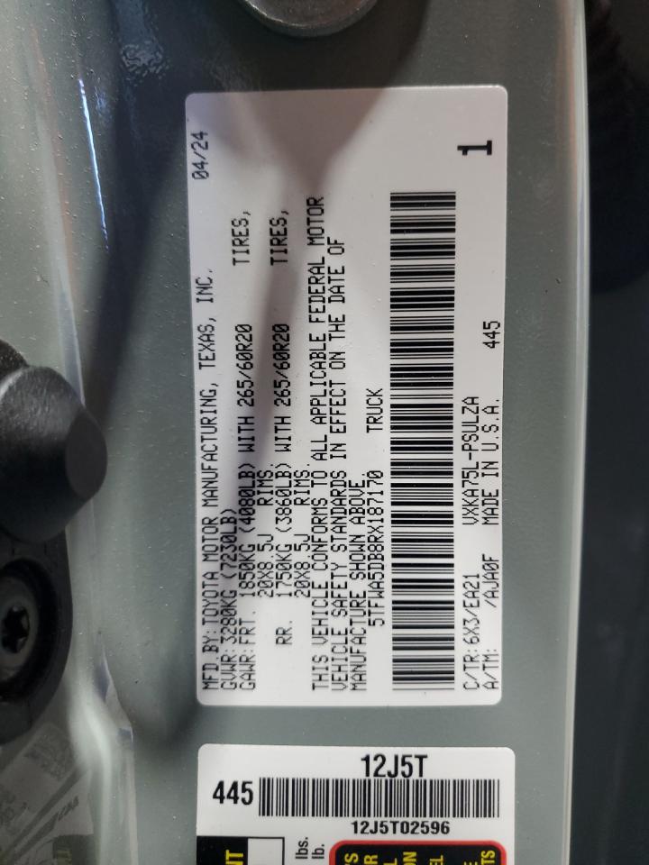 Toyota Tundra Crewmax Limited Image 12