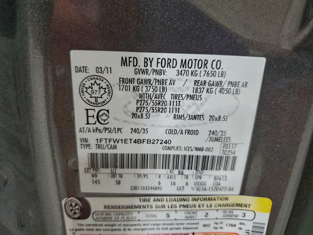 Ford F-150 Supercrew Image 6