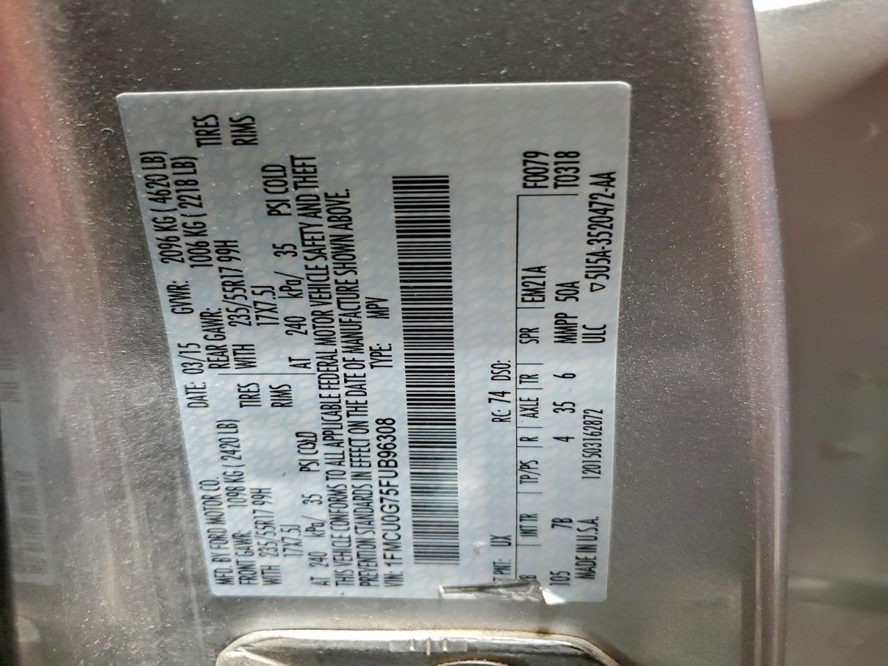 Ford Escape Se Image 3