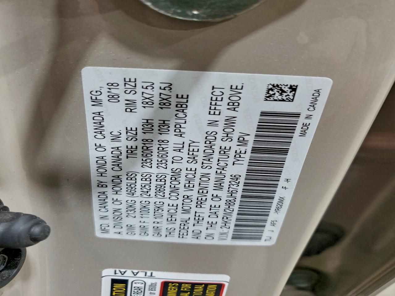 Honda Crv Exl Image 12