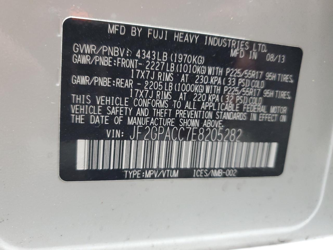 Subaru Xv 2.0 Premium Image 8