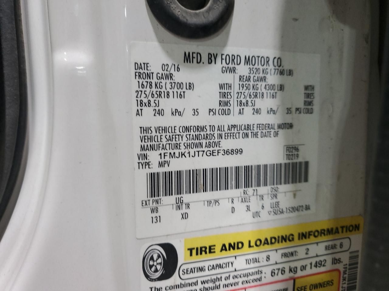 Ford Expedition El Xlt Image 13